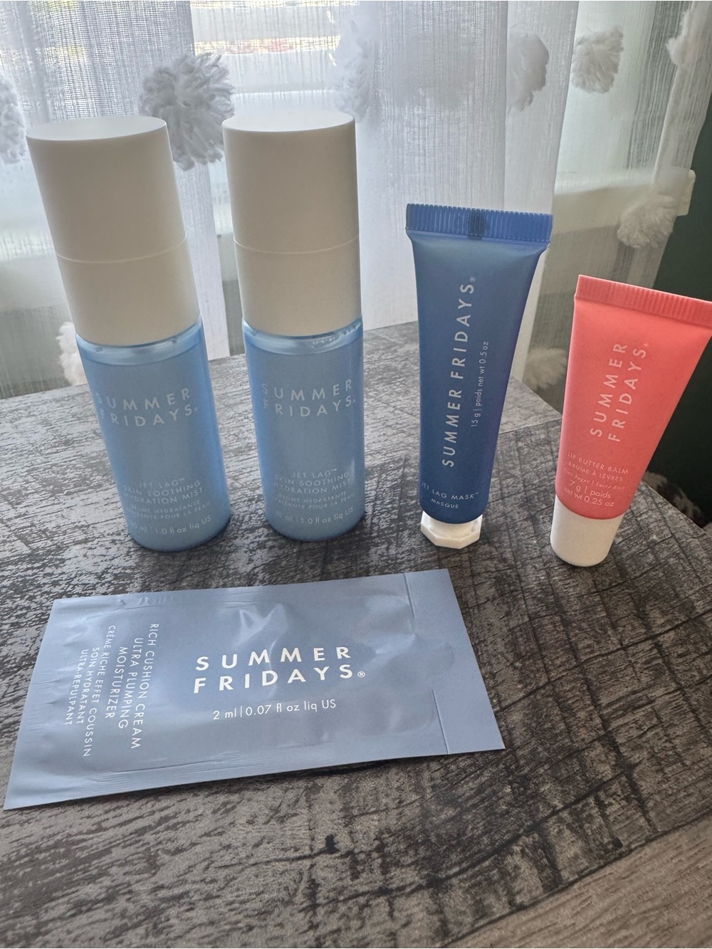 Summer Fridays Travel Skincare Set